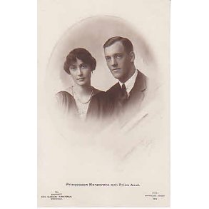 Prinsessan Margareta og prins Axel. A.E. 789