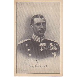 Kong Christian X . Geerts u/no