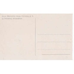 Kong Chr.X og Dr. Alexandrine. u/no