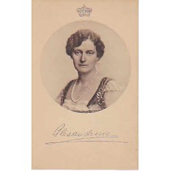 Dronning Alexandrine af Danmark A.V. u/no