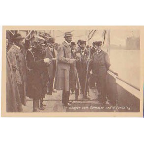 Kongen som Dommer ved Kaproning. H.D. u/no