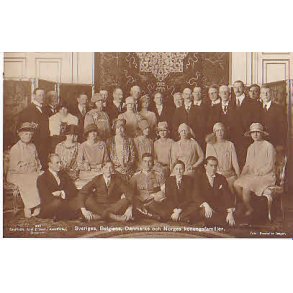 Sverige,Belgien,Danmark,Norges Kongefamilier.