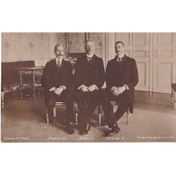 H&aring;kon VII-GustavV-Christian X. St.1245