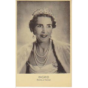 Ingrid - Dronning af Danmark. St.705