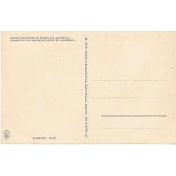 Kongen og Droningen p&aring; Dannebrog W.M