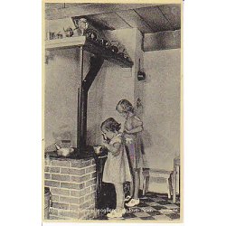 Prinsesserne Margrethe og Benedikte laver mad.