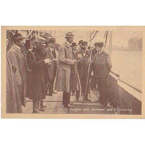 Kongen som Dommer ved Kaproning. H.D. u/no