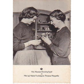 Dronning Ingrid og Margrethe