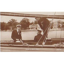 Kongen om bord p&aring; "Rita". St.3043