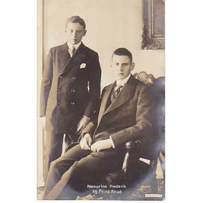 kronprins Frederik og Prins Knud. St 9863