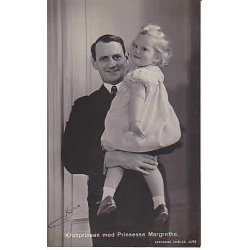 Kronprins Frederik med Prinsesse Margrethe