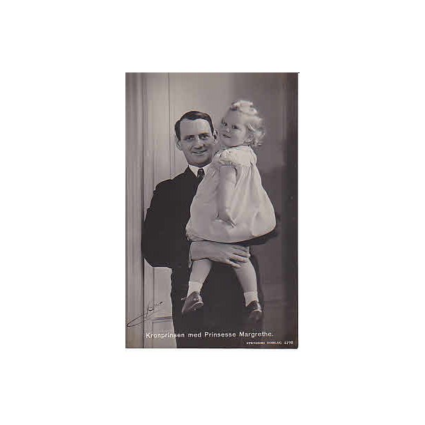 Kronprins Frederik med Prinsesse Margrethe
