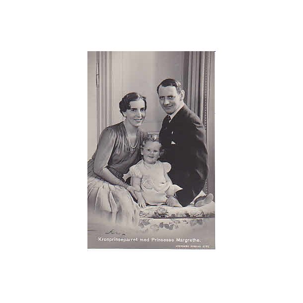 kronprins Frederik - Ingrid - prinsesse Margrethe
