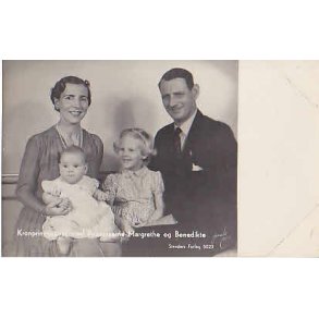 Kronprinseparret - Margrethe - Benedikte St.5023