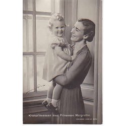 Kronprinsesse Ingrid og Margrethe. St 4196