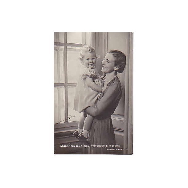 Kronprinsesse Ingrid og Margrethe. St 4196
