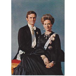 Dronning Margrethe II og Prins Henrik