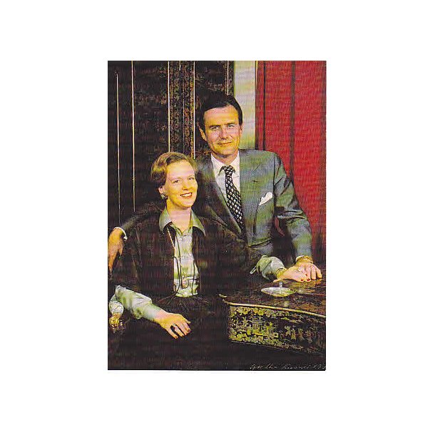 Dronning Margrethe II og Prins Henrik. St.