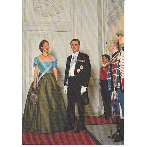 Dronning Margrethe II og Prins Henrik. St. 780