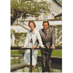 Dronning Margrethe II og Prins Henrik. St.692