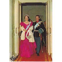 Dronning Margrethe II og Prins Henrik. A.u/no