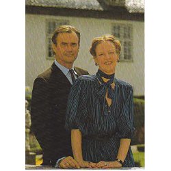 Dronning Margrethe II og Prins Henrik. St.833