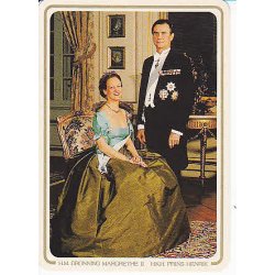 Dronning Margrethe II og Prins Henrik. St.799