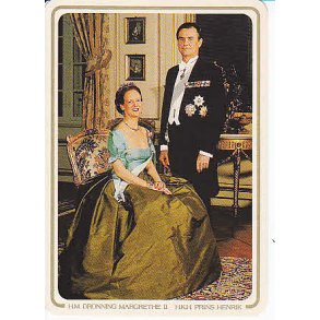 Dronning Margrethe II og Prins Henrik. St.799