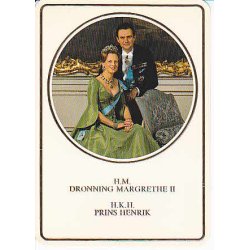 Dronning Margrethe II og Prins Henrik. G.L.