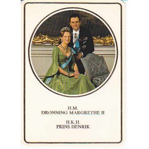 Dronning Margrethe II og Prins Henrik. G.L.