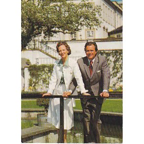 Dronning Margrethe II og Prins Henrik. St.692