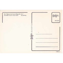 Dronning Margrethe II og Prins Henrik p Dannebrog