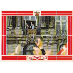 Den Kongelige Familie p Amalienborg. St.677