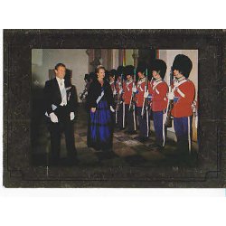 Dronning Margrethe Prins Henrik p&aring; Christiansborg