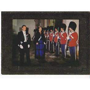 Dronning Margrethe Prins Henrik på Christiansborg