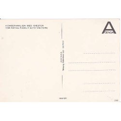 Kongefamilien med Fodboldlandsholdet. A.u/no.