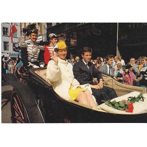 Kronprins Frederik og Dronning Margrethe