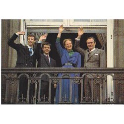 Kongefamilien p Amalienborg. Agenda 1 F