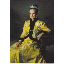 Dronning Margrethe II - F.M. u/no
