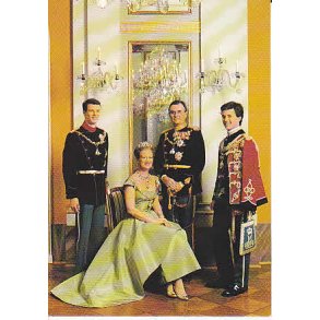 Kongefamilien på Amalienborg. St.868