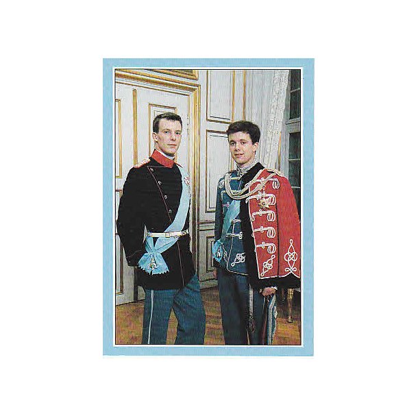 Kronprins Frederik og Prins Joachim. T u/no