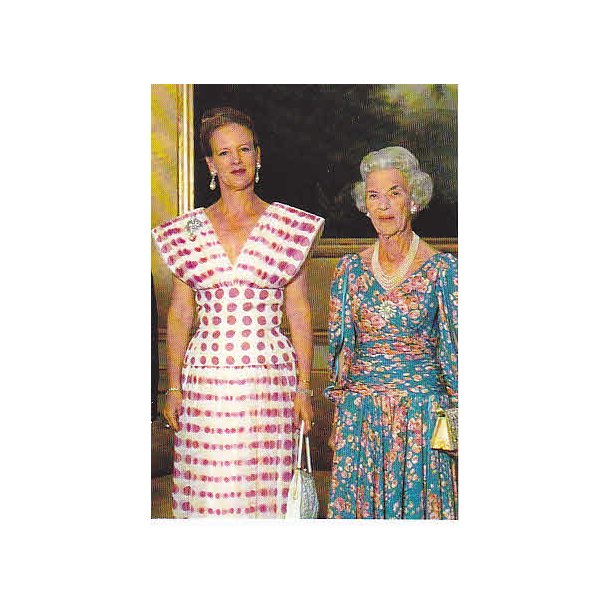 Dronning Margrethe og Dronning Ingrid