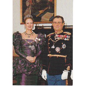 Dronning Margrethe II og Prins Henrik. T.u/no