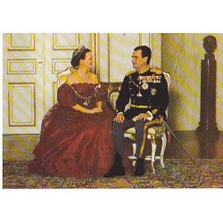 Dronning Margrethe II og Prins Henrik. St.842