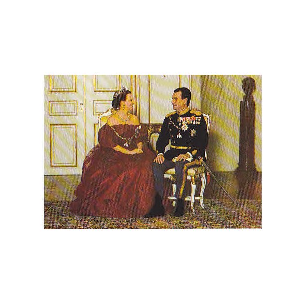 Dronning Margrethe II og Prins Henrik. St.842