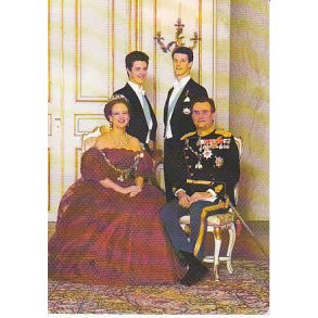 Kongefamilien på Amalienborg. St.843