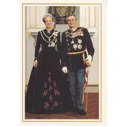 Dronning Margrethe II og Prins Henrik. A.u/no