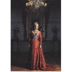 Dronning Margrethe II - F.M. u/no