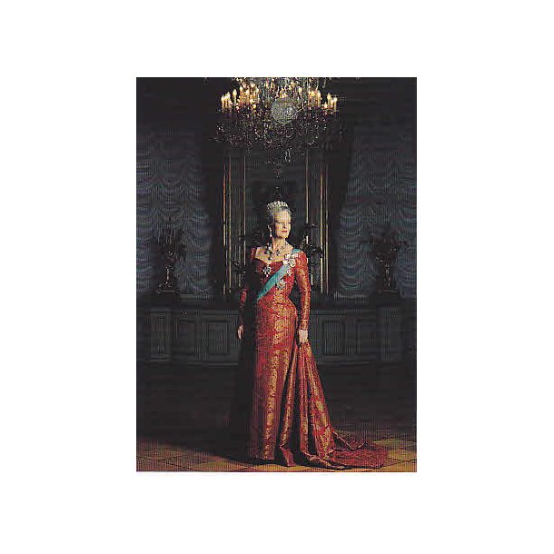 Dronning Margrethe II - F.M. u/no