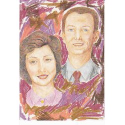 Prins Joachim og prinsesse Alexandra. Gocard